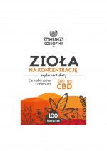 Kombinat Konopny – Erbe per Concentrazione 100 x 5 mg CBD Kombinat Konopny – Erbe per Concentrazione 100 x 5 mg CBD