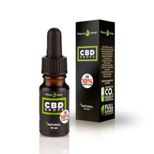 Olio CBD Drops Pharmahemp in olio di canapa , 10 ml
