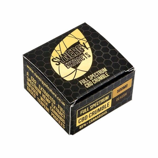 Synergy Extracts Crumble – 85% CBD + terpeni