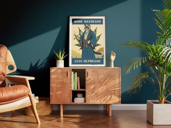 Poster “More Wedesso, Less Depresso”