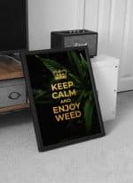 Poster “Keep Calm and Enjoy Weed”