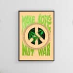 Poster “Make Joints Not War”