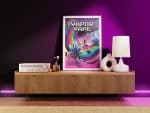 Plakatas “Vapor Vape”