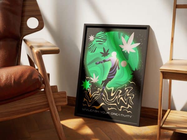 Plakatas „Unleash Your Creativity”
