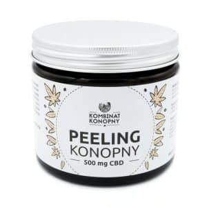 Kombinat Konopny – Peeling konopny 500 mg CBD, 250g