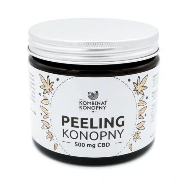 Kombinat Konopny – Peeling konopny 500 mg CBD, 250g