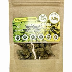 Sativa Poland – Lemon Grass Special Edition 3,5g Susz CBD