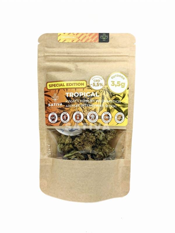 Sativa Poland – Tropical Special Edition 3,5g Susz CBD