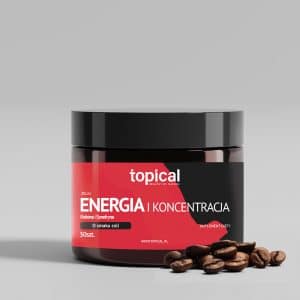 Topical – Żelki “Energia i koncentracja” z kofeiną i synefryną
