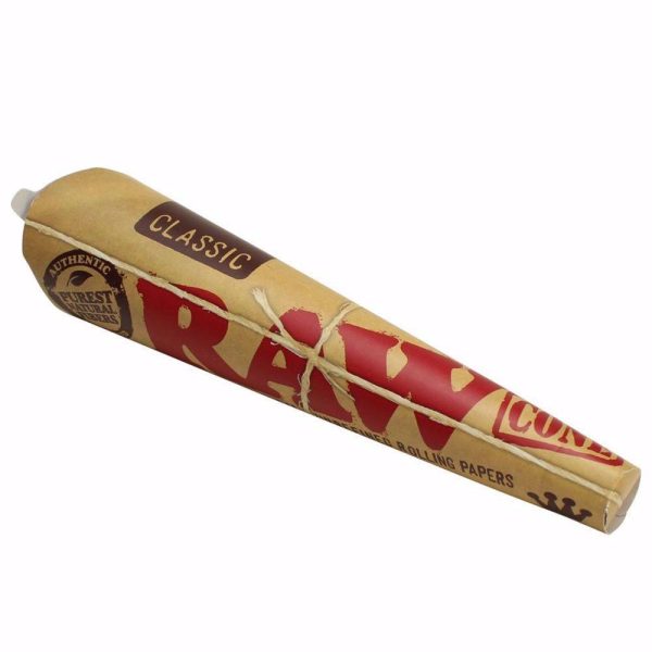 RAW – Bibułki gotowe do nabicia – CONE King Size 3 szt.