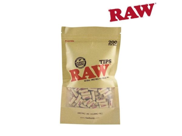 RAW – Pre Rolled Tips 200 stuks