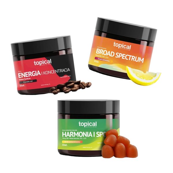 Konopny Zestaw Wellness Topical – Naturalne Wsparcie Dobrostanu