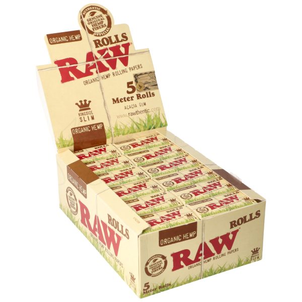 RAW ORGANIC Bibułki – Różne warianty
