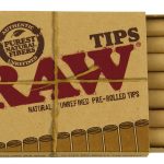 RAW Prerolled Tips Filtry do jointów