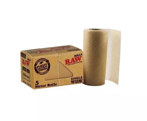 RAW – Bibułka w rolce 5 m – Rolls Single Wide