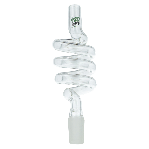 DynaVap – Spiralny Adapter z Turbo 420VAPE łączący z bongiem szlif 14.5 mm