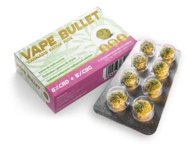 Freedom Farms – Vape Bullet Susz CBD/CBG