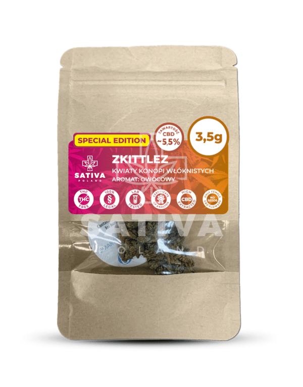 Sativa Poland – Zkittlez Special Edition 3,5g Susz CBD