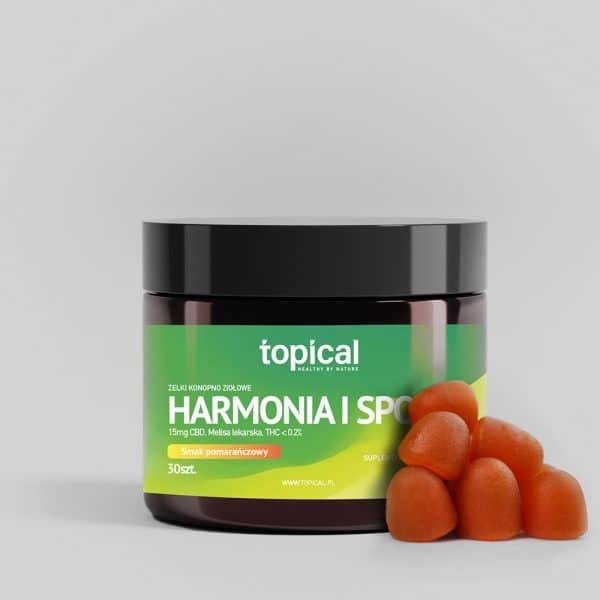 Topical – Żelki konopno-ziołowe “Harmonia i spokój”