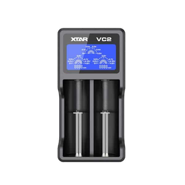 XTAR VC2 – Ładowarka zewnętrzna do baterii 18650