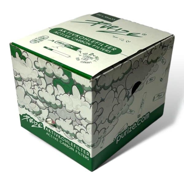 Purize – Filtry węglowe XTRA Slim 33 szt. miks kolorów (ø 6 mm)
