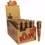 RAW – Bibułki gotowe do nabicia – CONE King Size 3 szt.