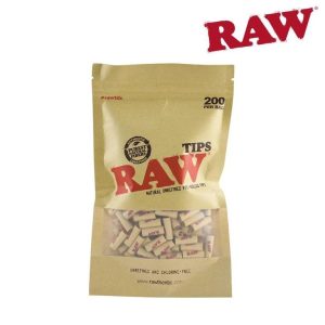 RAW – Filterki do jointów  – PRE ROLLED TIPS 200 szt. gotowe skręcone
