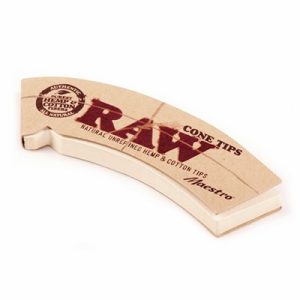 RAW – Filterki do jointów  zakrzywione, perforowane stożek – CONE MAESTRO