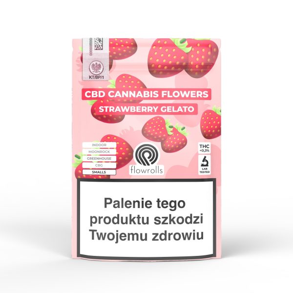 Flowrolls – Strawberry Gelato Susz CBD
