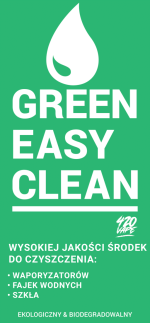 Green Easy Clean – Płyn do czyszczenia waporyzatora bonga / szkła