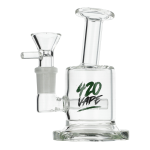 Mini Bongo 420VAPE szlif 14.5 mm kieszonkowa fajka wodna