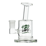 Mini Bongo 420VAPE szlif 14.5 mm kieszonkowa fajka wodna