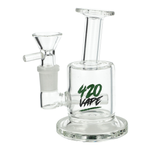 Mini Bongo 420VAPE szlif 14.5 mm kieszonkowa fajka wodna