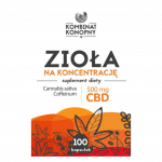 Kombinát Konopný – Bylinky na lepšiu
koncentráciu 100 x 5 mg CBD