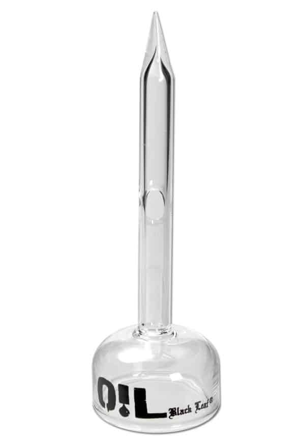 „Black Leaf“ – Sklený Carb Cap Dabber