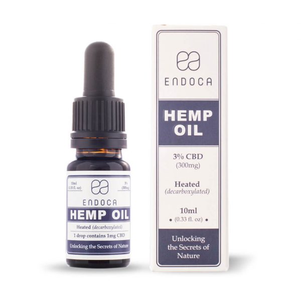 Olej CBD Endoca 3% CBD, 10 ml Olej CBD Endoca 3% CBD, 10 ml