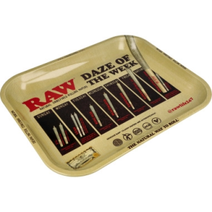 RAW DAZE Kovová Podložka na Balenie – Príslušenstvo pre Fajčenie
