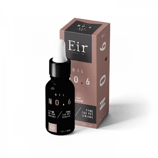 EIR Health NO.6 CBD Oil – Hemp Extract