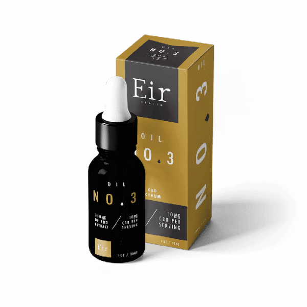 EIR Health NO.3 CBD Oil 300mg – CBD Supplement