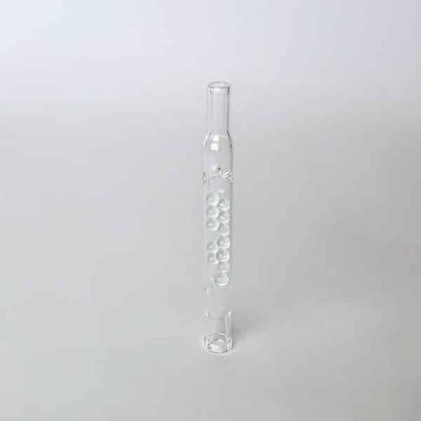 High Labs – X-MAX V3 Pro – Straight Glass 3D Mouthpiece with Beads