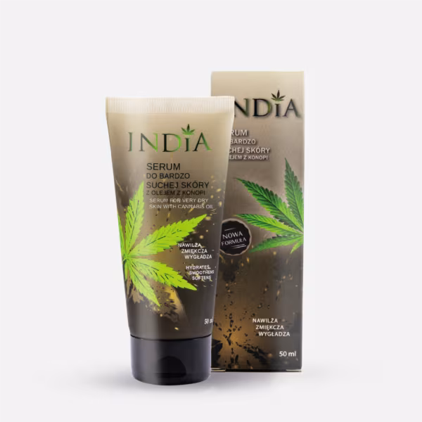 Hemp Oil Serum for Dry Skin India Cosmetics, 50 ml Hemp Oil Serum for Dry Skin India Cosmetics, 50 ml