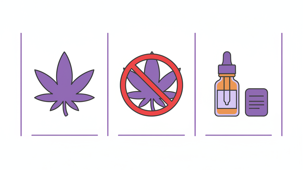 Roznica miedzy medyczna marihuana, marihuana rekreacyjna i produktami CBD bez recepty