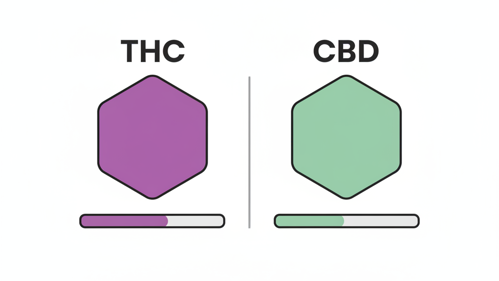 THC i CBD - porownanie dzialania i proporcji w medycznej marihuanie